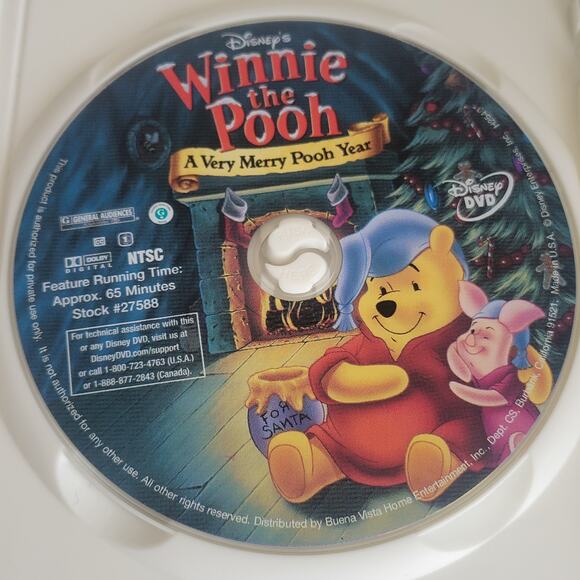 Winnie the Pooh movies Set of Two Kidscore Great for family time See below - Picture 3 of 8